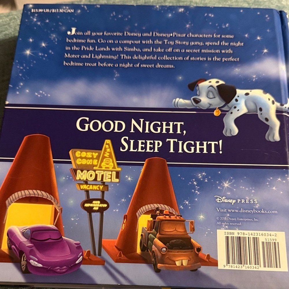 Disney Bedtime Favorites Book - Picture 2 of 5